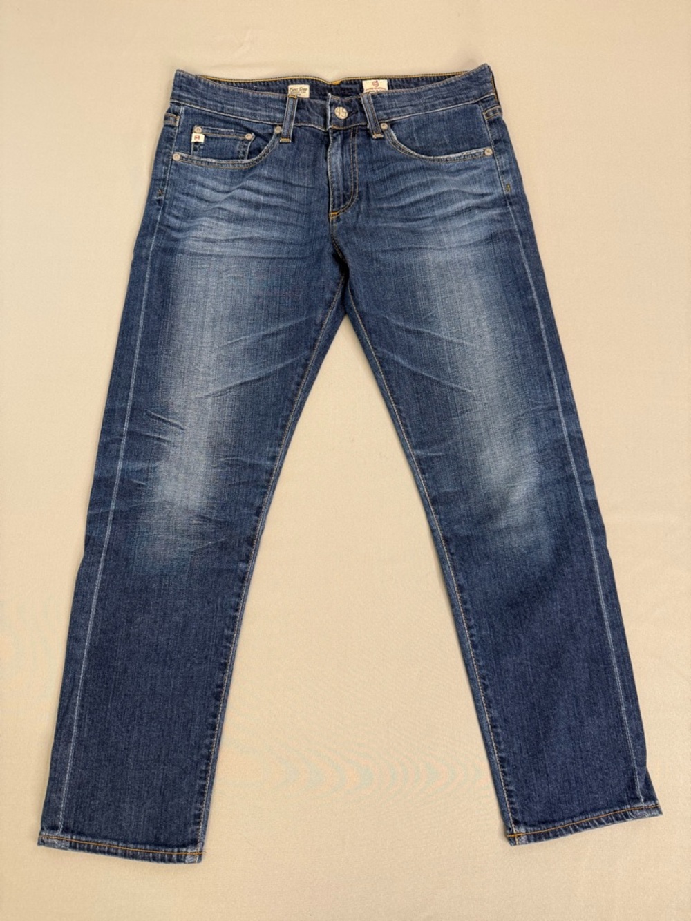 AG Adriano Goldschmied Jeans Piper Crop Slouchy Slim Crop Size 27